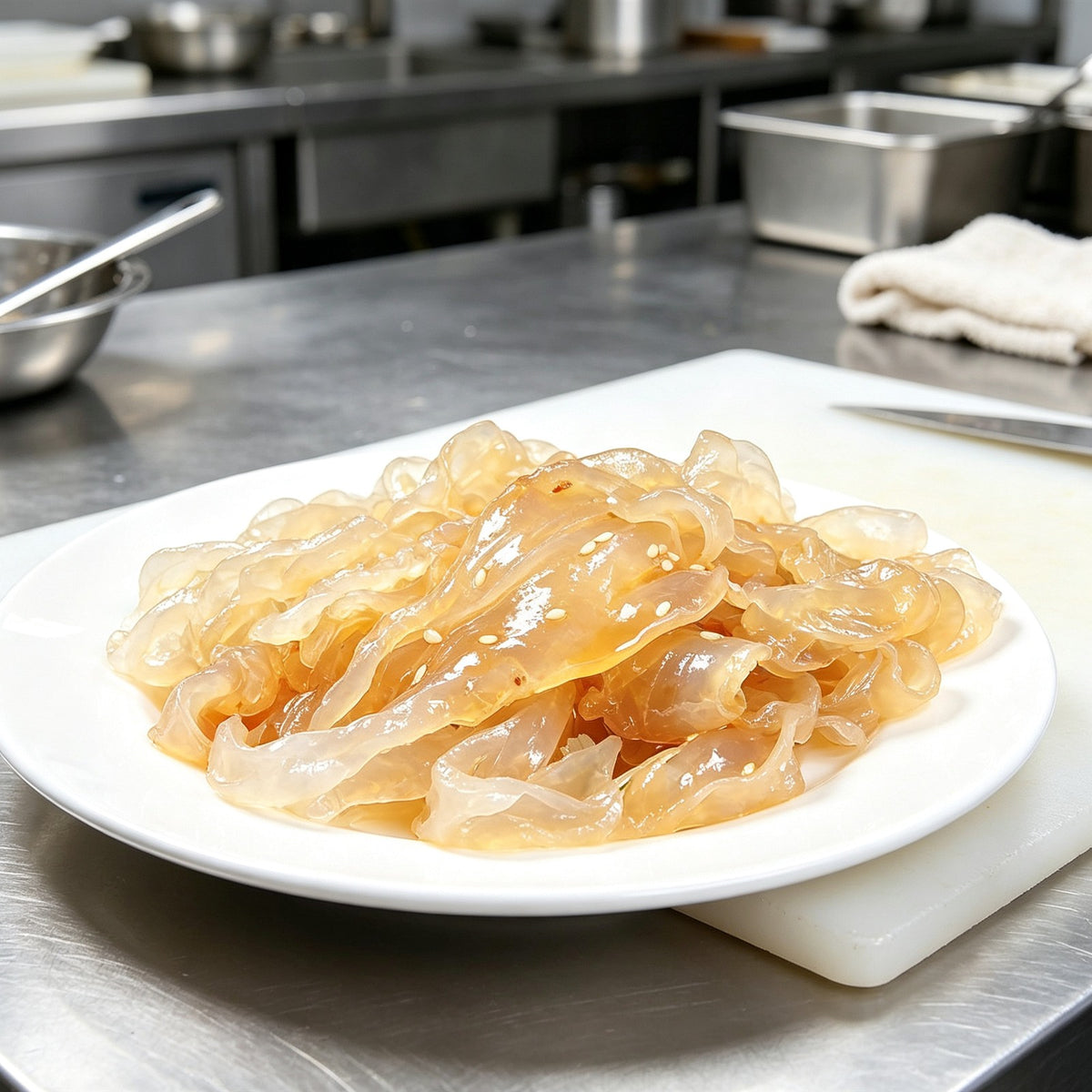 Chilled Jellyfish Salad with Sesame